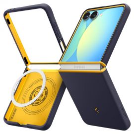 Tamsiai mėlynas dėklas Samsung Galaxy Z Flip 7 "Spigen Nano Pop Mag Magsafe"