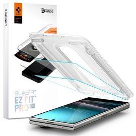 Skaidrus apsauginis ekrano stikliukas Samsung Galaxy Z Fold 7 "Spigen Glass Tr Ez Fit Pro HD 2-Pack"