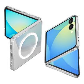 Skaidrus dėklas Samsung Galaxy Z Flip 7 "Spigen Airskin Mag Magsafe"