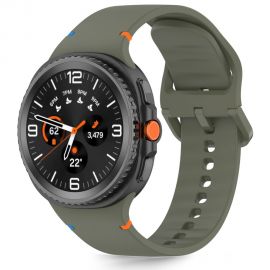 Žalia silikoninė apyrankė Samsung Galaxy Watch 8 / Classic ( 40 / 44 / 46 MM) "Tech-Protect Silicone"