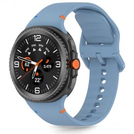 Šviesiai mėlyna silikoninė apyrankė Samsung Galaxy Watch 8 / Classic ( 40 / 44 / 46 MM) "Tech-Protect Silicone"