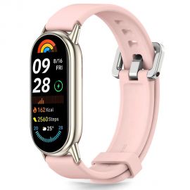 Rožinė apyrankė Xiaomi Smart Band 8 / 9 / 10 / NFC "Tech-Protect Iconband Classic"