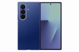 Skaidrus originalus dėklas EF-AF966CTE Clear Cover telefonui Samsung Galaxy Z Fold 7