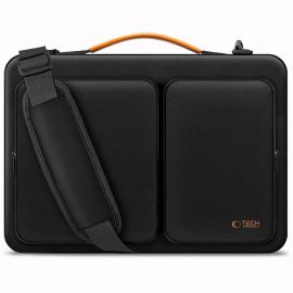 Juodas-oranžinis krepšys Laptop 15-16 "TECH-PROTECT DEFENDER BAG"