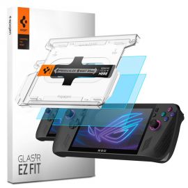 Skaidrus apsauginis stikliukas Asus Rog Ally X "Spigen Glas.Tr Ez Fit 2-Packs"