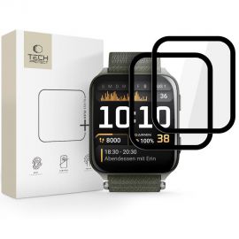 Juodas apsauginis stiklas Garmin Venu X1 "TECH-PROTECT GLASS FLEX+ 2-PACK"