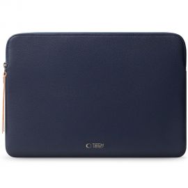 Tamsiai mėlynas dėklas kompiuteriui Laptop 15-16 "TECH-PROTECT FLEECE"