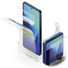 Apsauginė ekrano plėvelė Samsung Galaxy Z Flip 7 "RINGKE 3-IN-1 PROTECTOR PRO"