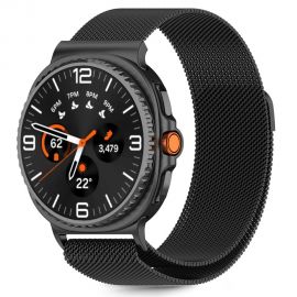 Juoda apyrankė Samsung Galaxy Watch 8 /Classic (40 / 44 / 46mm) "Tech-Protect Milaneseband"
