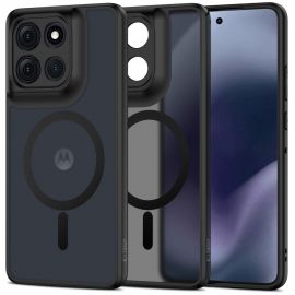 Juodas matinis dėklas Motorola Moto G86 5G "Tech-Protect Magmat Magsafe"
