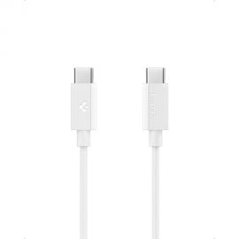 Baltas kabelis "SPIGEN EB6020CC ESSENTIAL TYPE-C CABLE 60W 200CM "