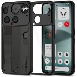 Juodas-skaidrus dėklas Nothing Phone 3 "Tech-Protect Magmat"