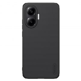 Juodas plastikinis dėklas Xiaomi Poco F7 "Nillkin Frosted Shield Pro Magnetic"