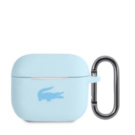 Mėlynas dėklas AirPods 3 "Lacoste Liquid Silicone Glossy Printing Logo"