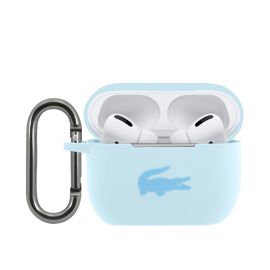Mėlynas dėklas AirPods Pro "Lacoste Liquid Silicone Glossy Printing Logo"