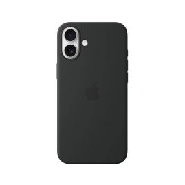 Juodas originalus dėklas MYY93ZM/A Silicone Cover Magsafe telefonui Apple iPhone 16 Plus
