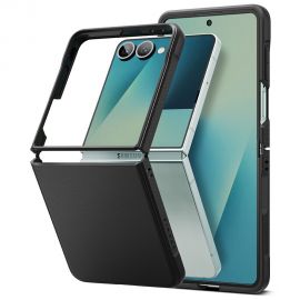 Juodas dėklas Samsung Z Flip 7 "Ringke Onyx"