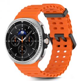 Oranžinė apyrankė Samsung Galaxy Watch 8 / Classic (40 / 44 / 46 MM) "Tech-Protect Iconband Pro"