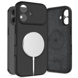 Juodas dėklas Apple Iphone 17 "Tech-Protect Silicone Magsafe"
