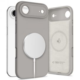 Akmens spalvos dėklas Apple Iphone 17 Air "Tech-Protect Liquid Silicone Magsafe"