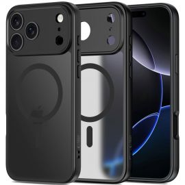 Juodas matinis dėklas telefonui Apple Iphone 17 Pro "Tech-Protect Tp Basic Magsafe"