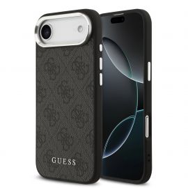 Juodas originalus dėklas Guess 4G MagSafe telefonui Apple iPhone Air