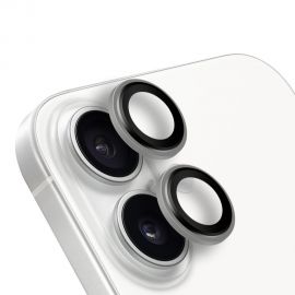 Sidabrinis apsauginis stiklas galiniai kamerai Apple iPhone 17 "OBAL:ME Lens Protector"
