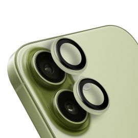 Žalias apsauginis stiklas galiniai kamerai Apple iPhone 17 "OBAL:ME Lens Protector"