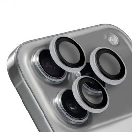 Sidabrinis apsauginis stiklas galiniai kamerai Apple iPhone 17 Pro / 17 Pro Max "OBAL:ME Lens Protector"
