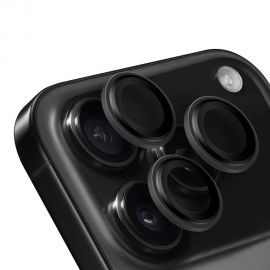 Titano pilkas apsauginis stiklas galiniai kamerai Apple iPhone 17 Pro / 17 Pro Max "OBAL:ME Lens Protector"