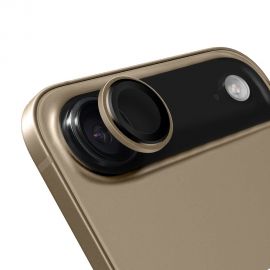 Auksinis apsauginis stiklas galiniai kamerai Apple iPhone 17 Air "OBAL:ME Lens Protector"
