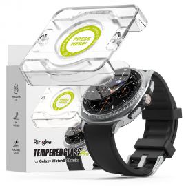 Apsauginis ekrano stikliukas Samsung Galaxy Watch 8 Classic (46mm) "RINGKE TEMPERED GLASS PRO 2-PACK"