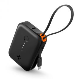 Juoda išorinė baterija "SPIGEN ESSENTAIL EA3010BT POWER BANK 10000 MAH 30W"