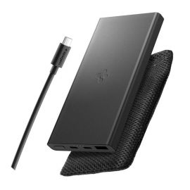 Juoda išorinė baterija "SPIGEN ESSENTAIL EA2210 POWER BANK 10000 MAH 22.5W"