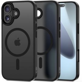 Juodas matinis dėklas Apple Iphone 17 "Tech-Protect Magmat Magsafe"
