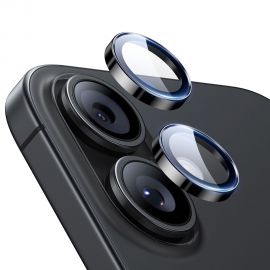 Juodas apsauginis kameros stiklas telefonui Apple Iphone 16 / 16 Plus / 17 "ESR ARMORITE CAMERA PROTECTOR"