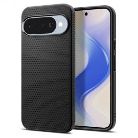 Juodas matinis dėklas Google Pixel 10 / 10 Pro "Spigen Liquid Air"