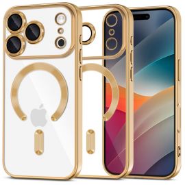 Auksinis spindintis dėklas Apple Iphone 17 Pro "Tech-Protect Magflex Magsafe"