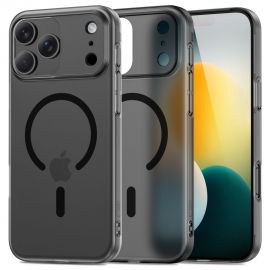 Matinis juodas dėklas Apple Iphone 17 Pro Max "Tech-Protect Magslim Magsafe"
