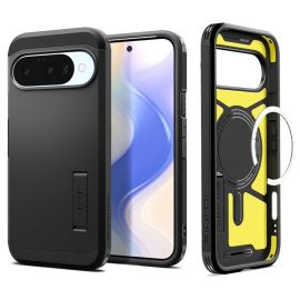Juodas dėklas Google Pixel 10 / 10 Pro "Spigen Tough Armor Mag Magsafe"