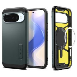 Žalias dėklas Google Pixel 10 / 10 Pro "Spigen Tough Armor Mag Magsafe"