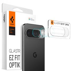 Skaidrus apsauginis stiklas galiniai kamerai Google Pixel 10 Pro "Spigen Optik TR Ez Fit 2Pack"