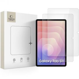 Skaidrus apsauginis ekrano stikliukas Samsung Galaxy Tab S11 11.0 "TECH-PROTECT GLASS FIT+ 2-PACK"