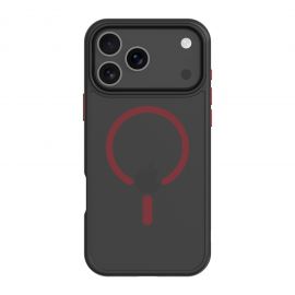 Juodas-raudonas dėklas Apple Iphone 17 Pro Max "Tactical MagForce Hyperstealth 2.0mm"