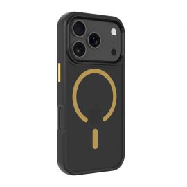 Juodas-geltonas dėklas Apple Iphone 17 Pro "Tactical MagForce Hyperstealth 2.0mm"