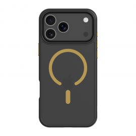 Juodas-geltonas dėklas Apple Iphone 17 Pro Max "Tactical MagForce Hyperstealth 2.0mm"