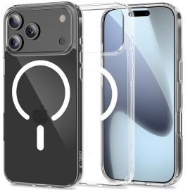Skaidrus dėklas Apple Iphone 17 Pro "Tech-Protect FlexAir Hybrid Magsafe"