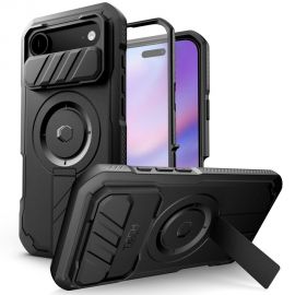 Juodas dėklas Apple Iphone Air "Tech-Protect Kevlar Magsafe"