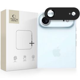 Juoda galinės kameros apsauga Apple Iphone Air "Tech-Protect Camfull Fit+"