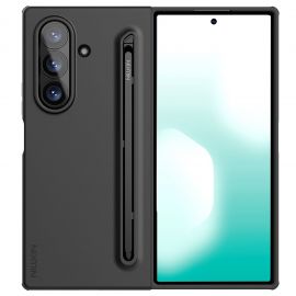 Juodas dėklas telefonui Samsung Galaxy Z Fold 7 "Nillkin Flex Pure Fold Pen Slot"